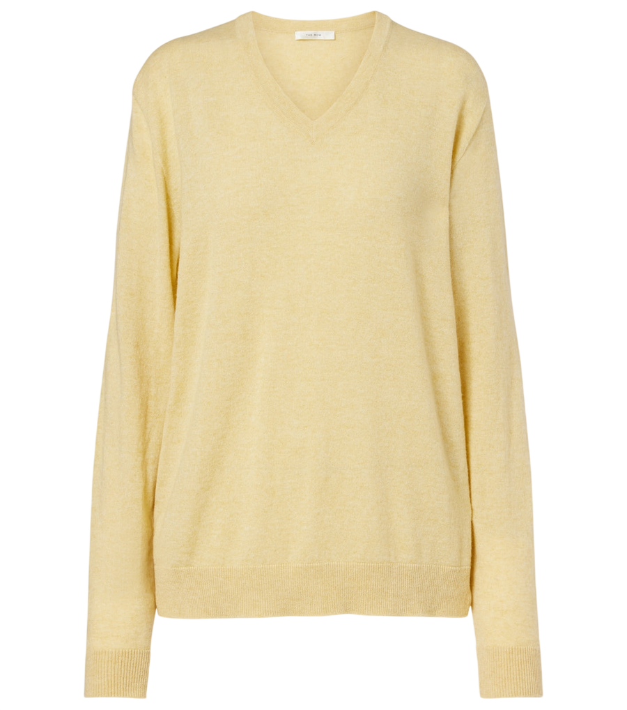 The Row Nian cashmere top