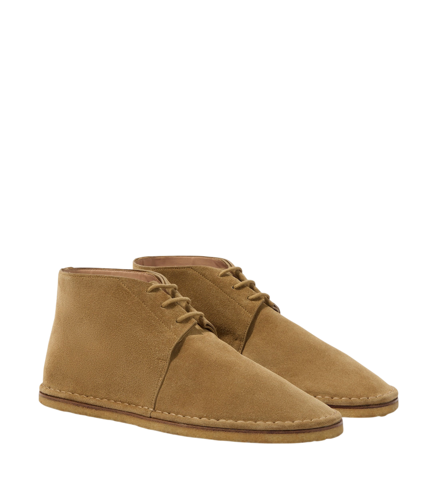 The Row Nicola suede desert boots