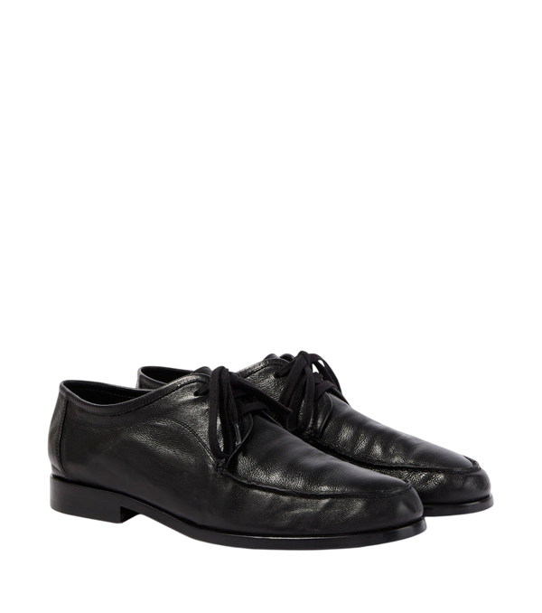 The Row Nino leather Derby shoes