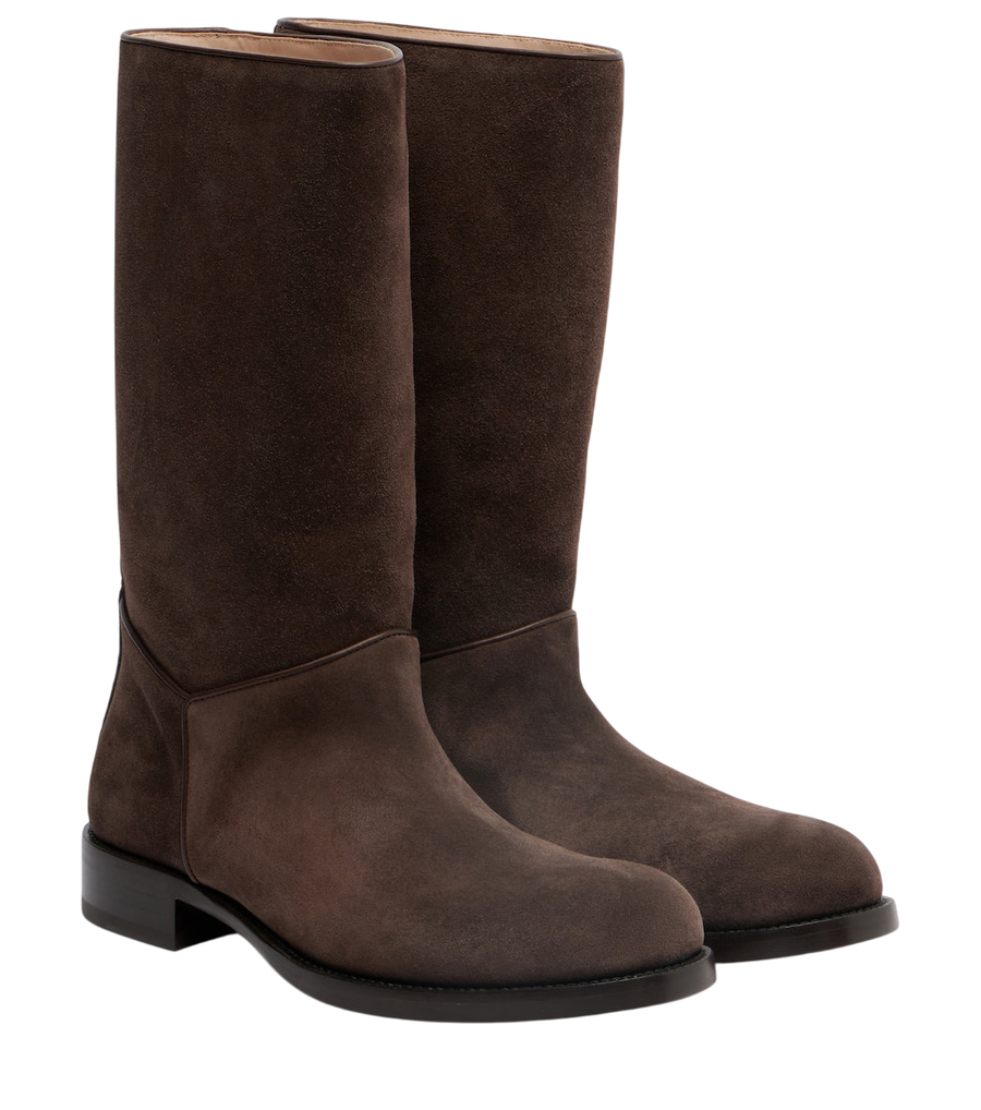 The Row Nobilis Riding leather knee-high boots