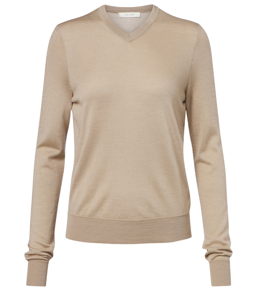 The Row Ondre cashmere and silk sweater