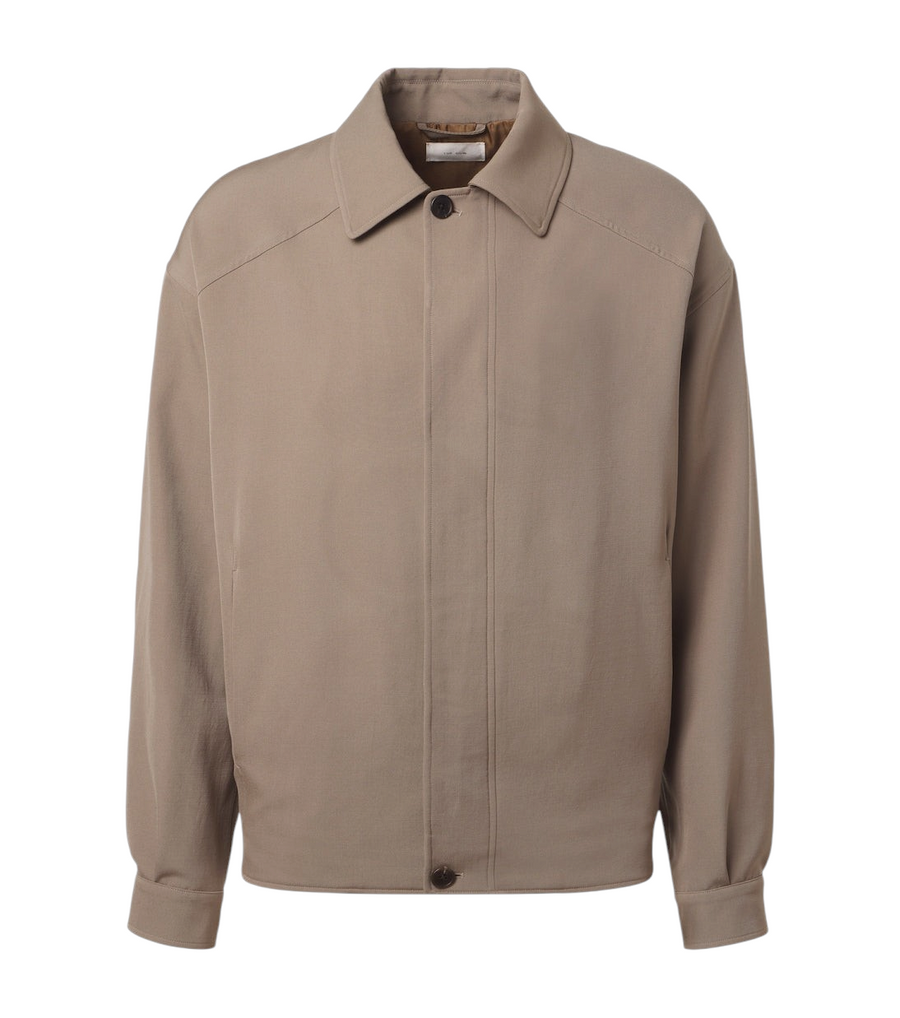 The Row Osano wool blouson jacket