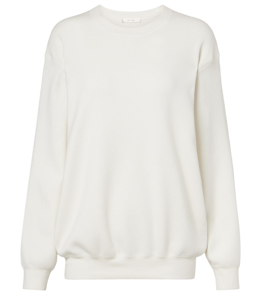 The Row Ottilie cotton and silk sweater
