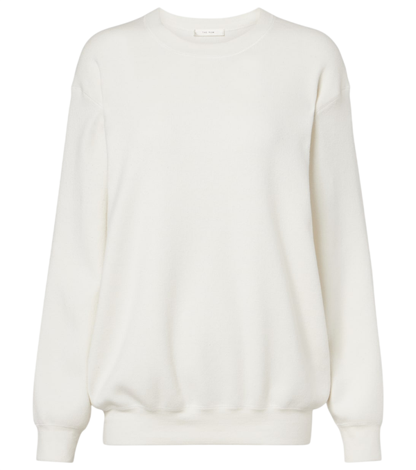 The Row Ottilie cotton and silk sweater
