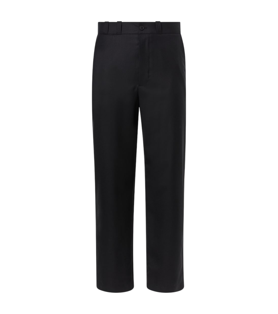 The Row Ottis virgin wool straight pants
