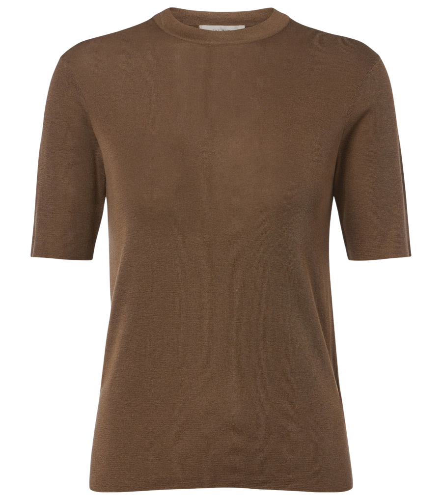 The Row Ozzi silk-blend T-shirt