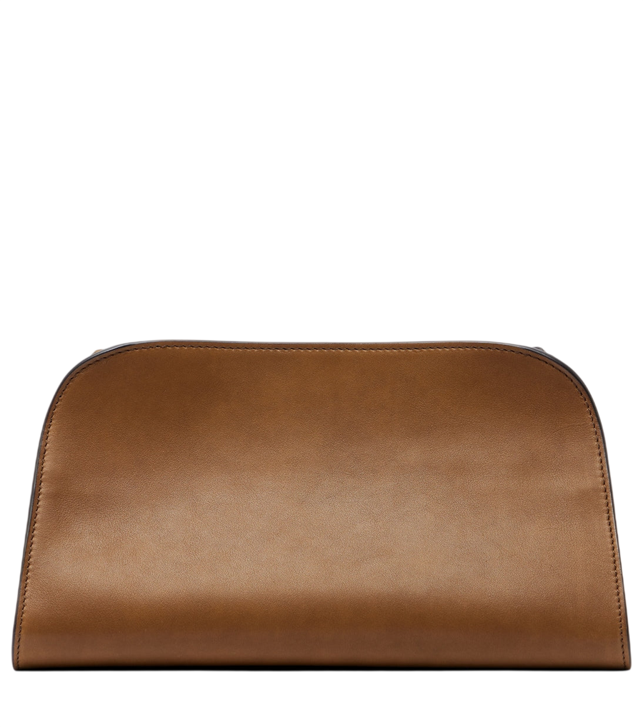 La pochette Peggy en cuir de The Row