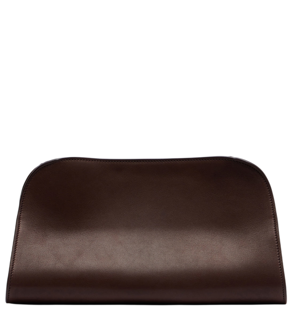 The Row Pochette media in pelle Peggy