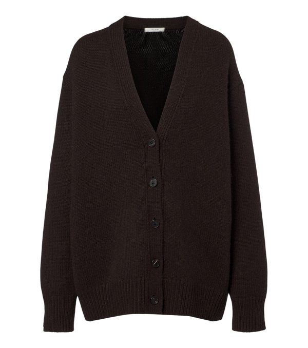 The Row Pranavi cashmere cardigan