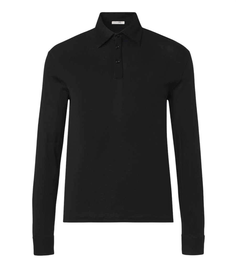 The Row Reyes cotton polo shirt