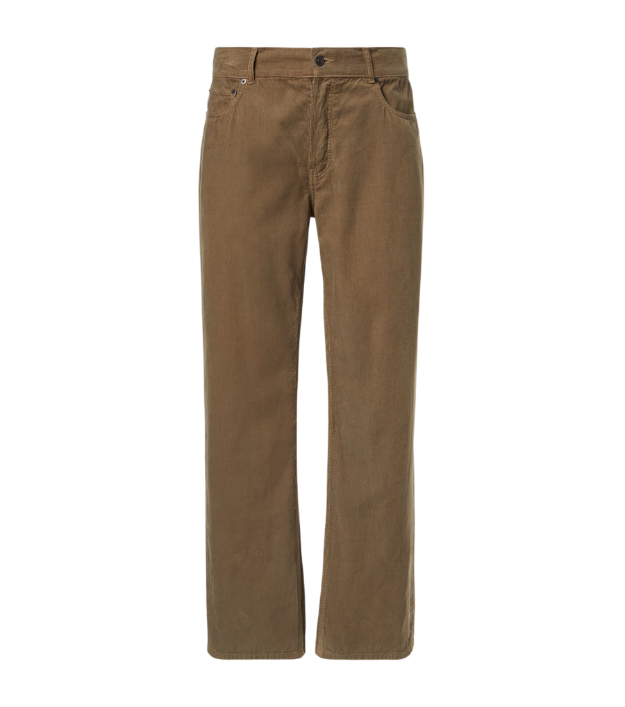 The Row Rossen cotton corduroy straight pants