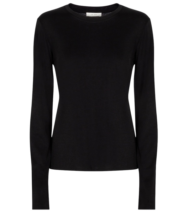 The Row Shermann cotton jersey top