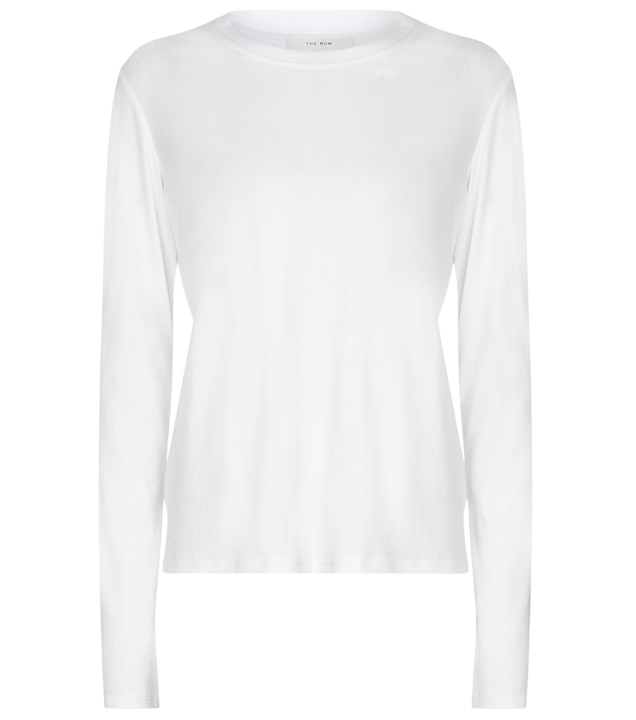The Row Shermann cotton-jersey top