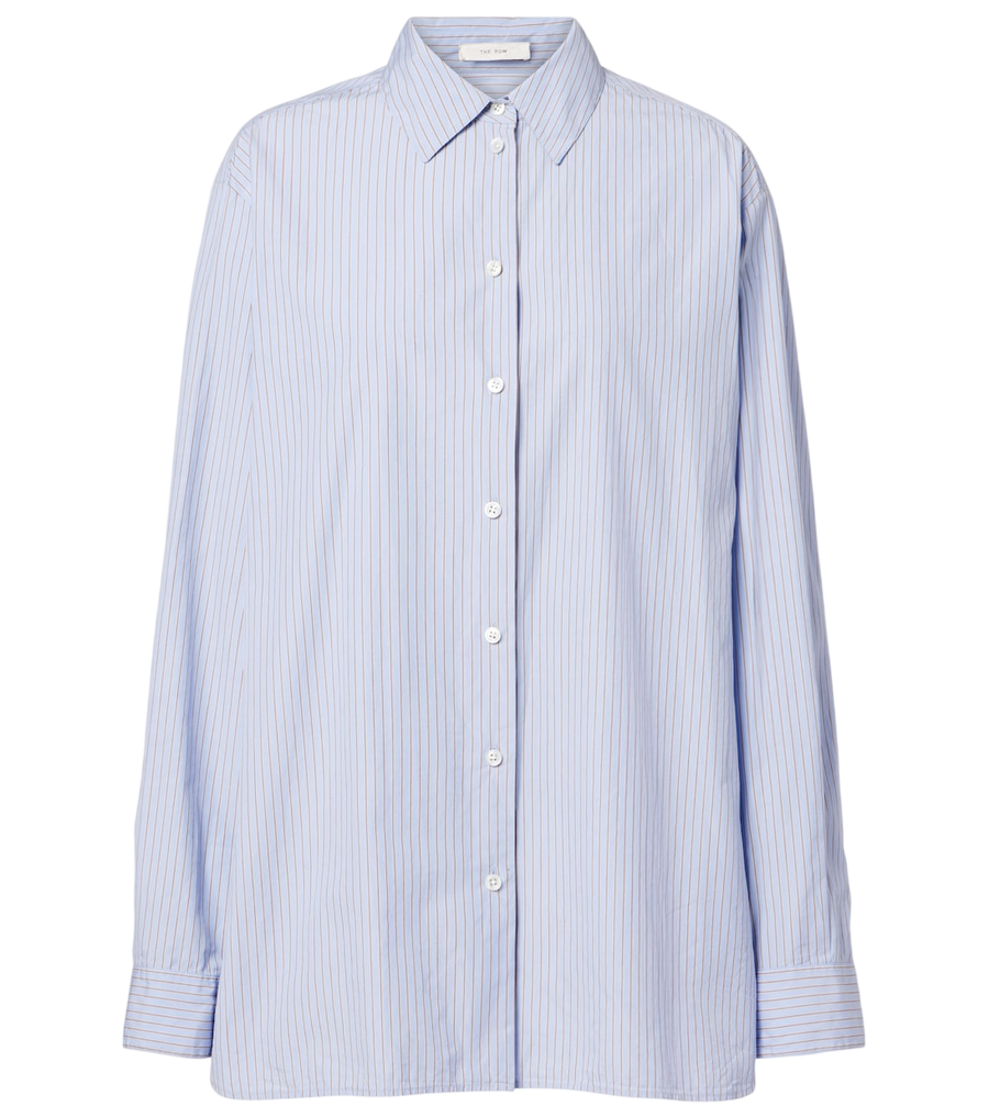 Camisa de algodón a rayas Sisilia de The Row