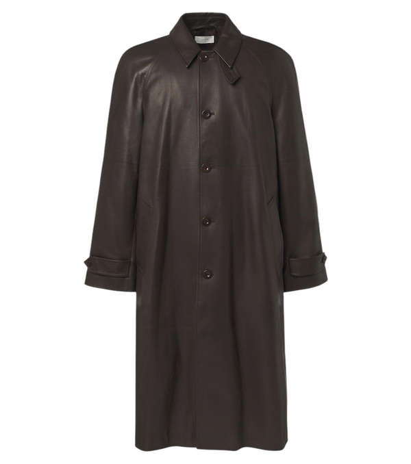 The Row Sitali leather car coat