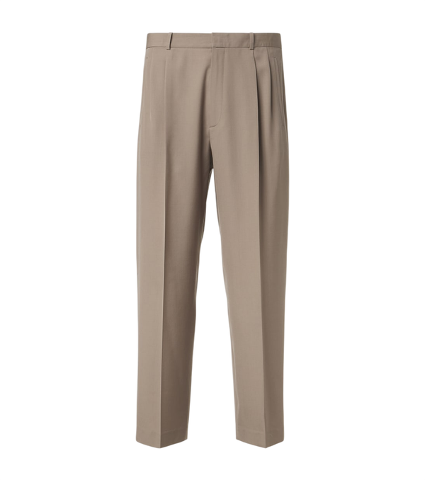 The Row Tarek wool straight pants