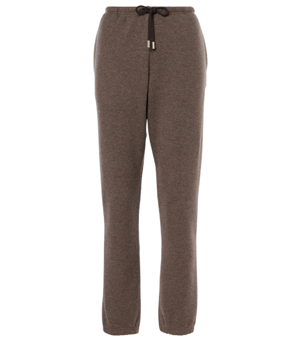 The Row Teo cashmere and cotton sweatpants