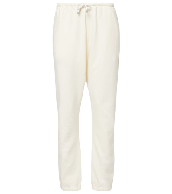 The Row Teo cotton and cashmere sweatpants