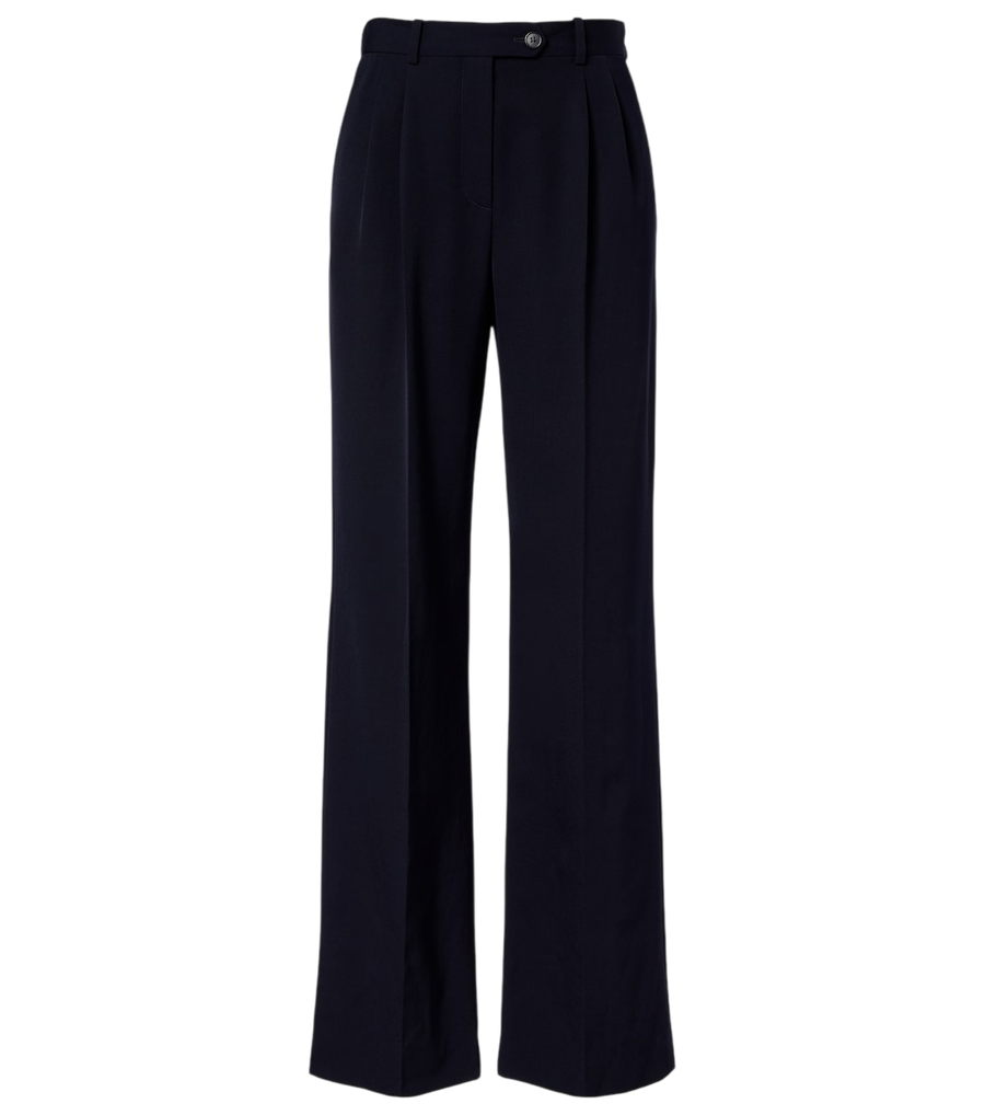 The Row Virgil wool gabardine wide-leg pants