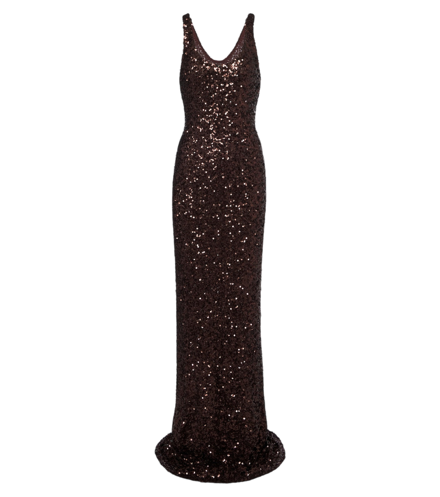Vestido de lentejuelas de The Sei