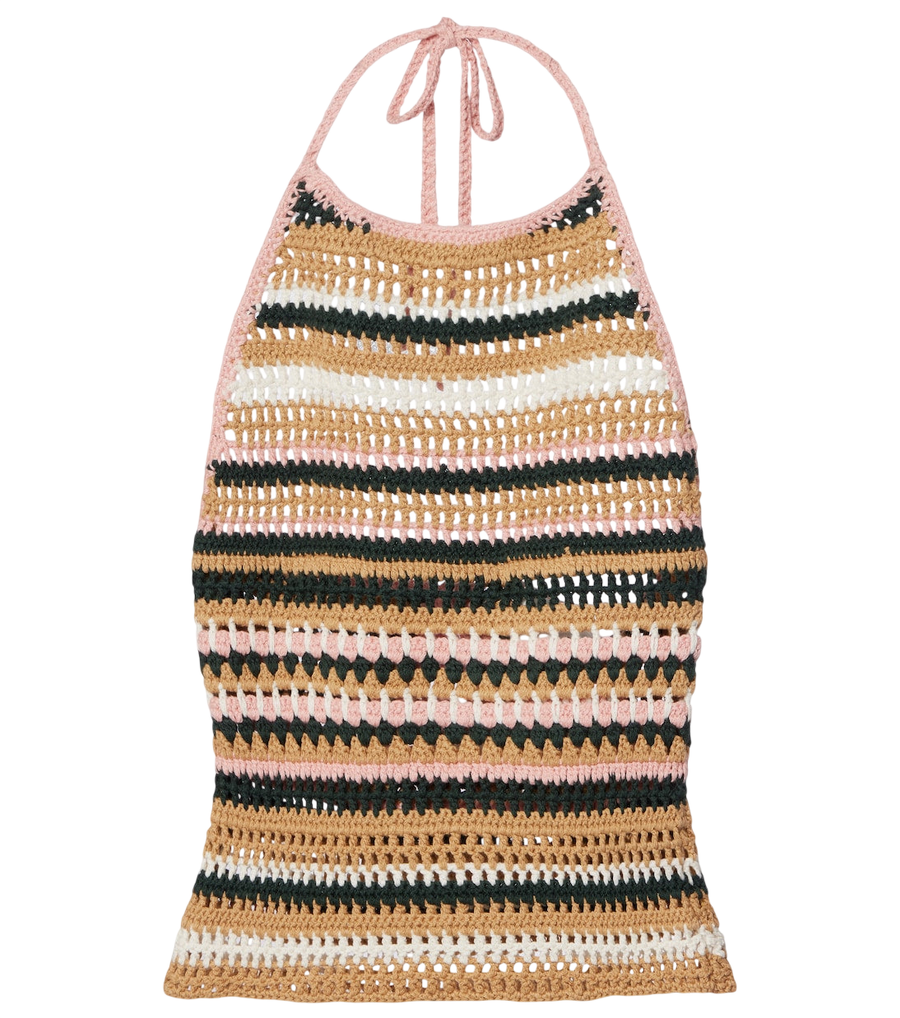 Haut dos nu en coton crocheté The Upside