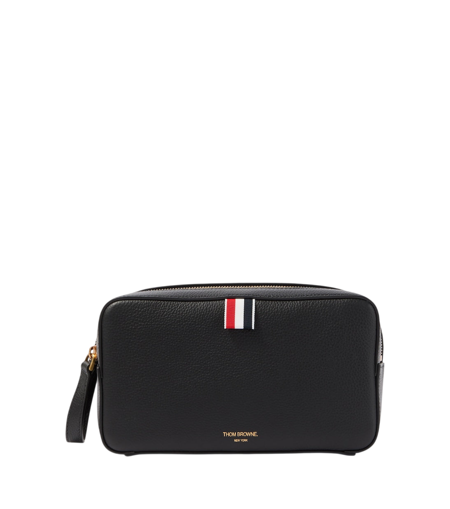 Thom Browne Leather toiletry bag