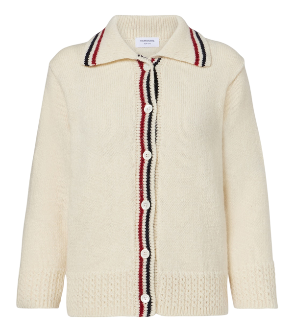 Thom Browne Wool and mohair cardigan