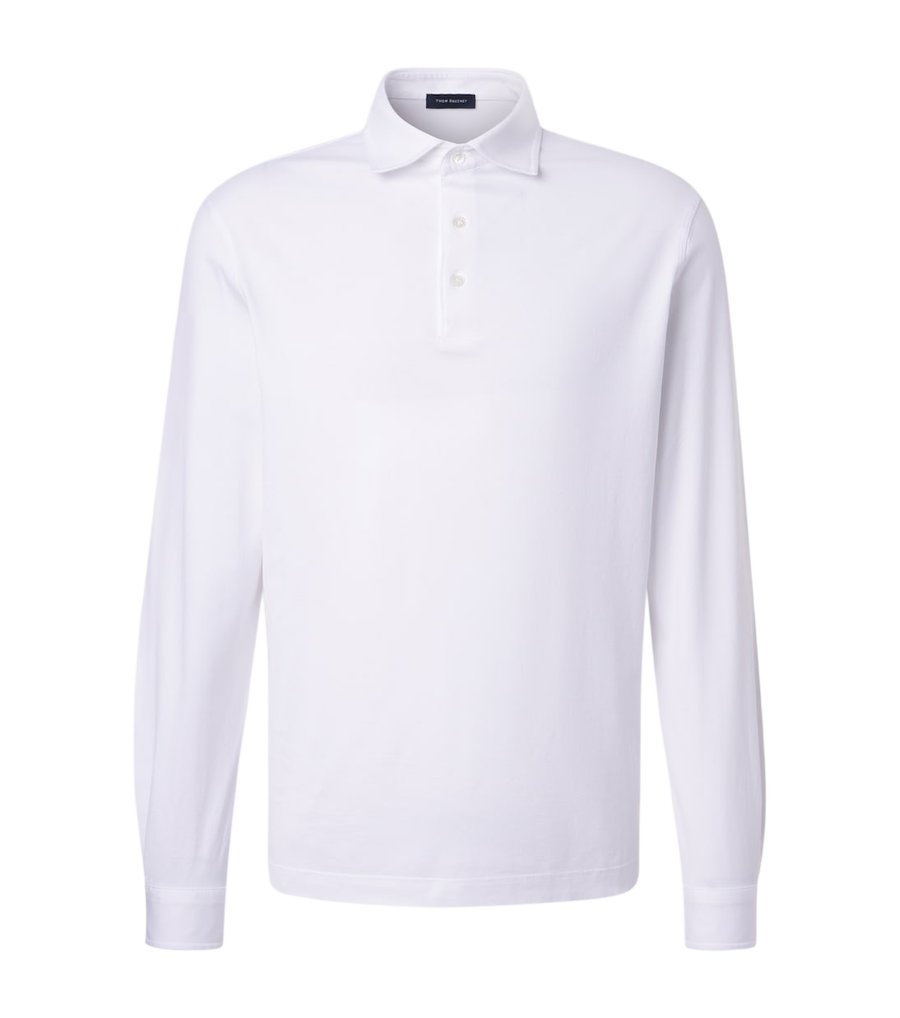 Thom Sweeney Cotton polo shirt