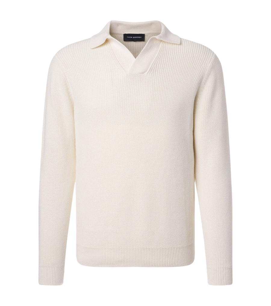 Thom Sweeney Cotton polo shirt