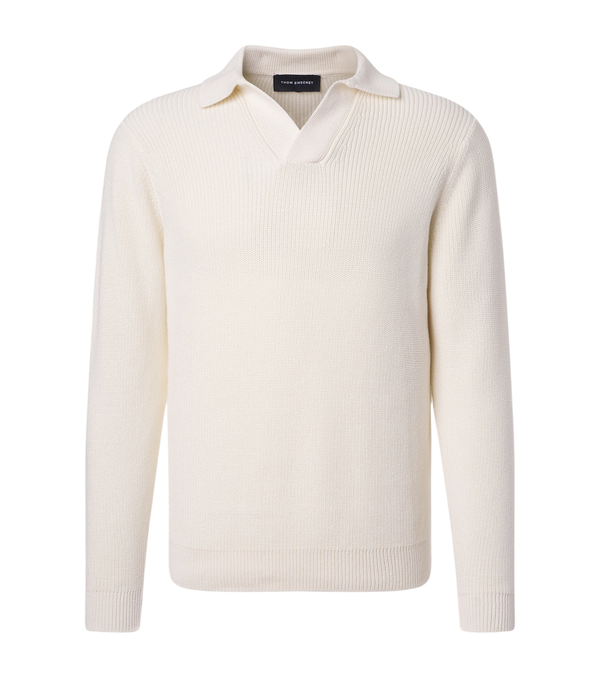 Thom Sweeney Cotton polo shirt