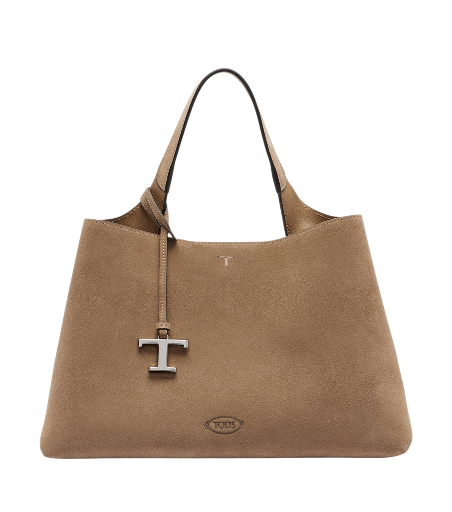 Bolso de mano mediano Tod's Apa de ante