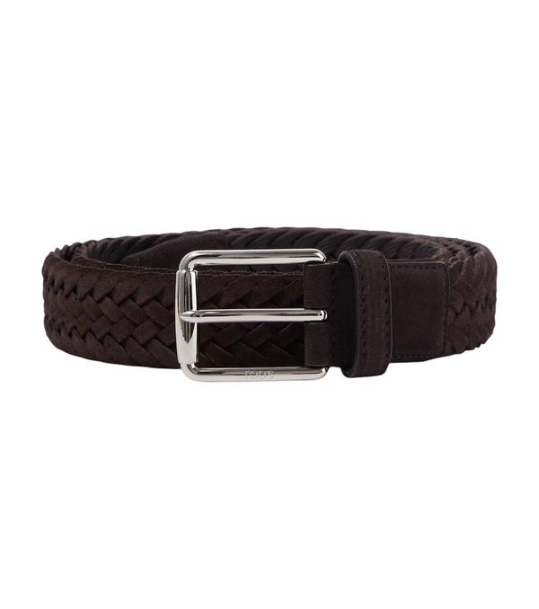 Tod's Braided suede belt
