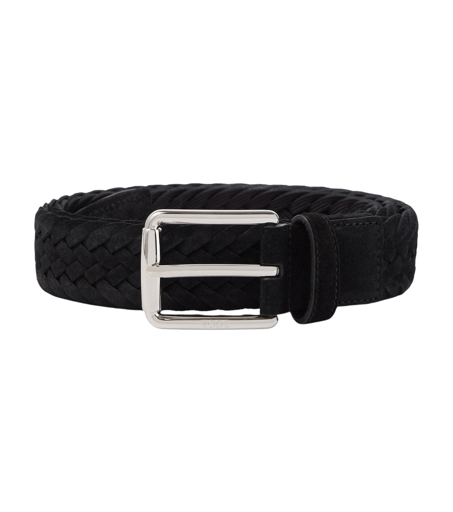 Tod's Braided suede belt