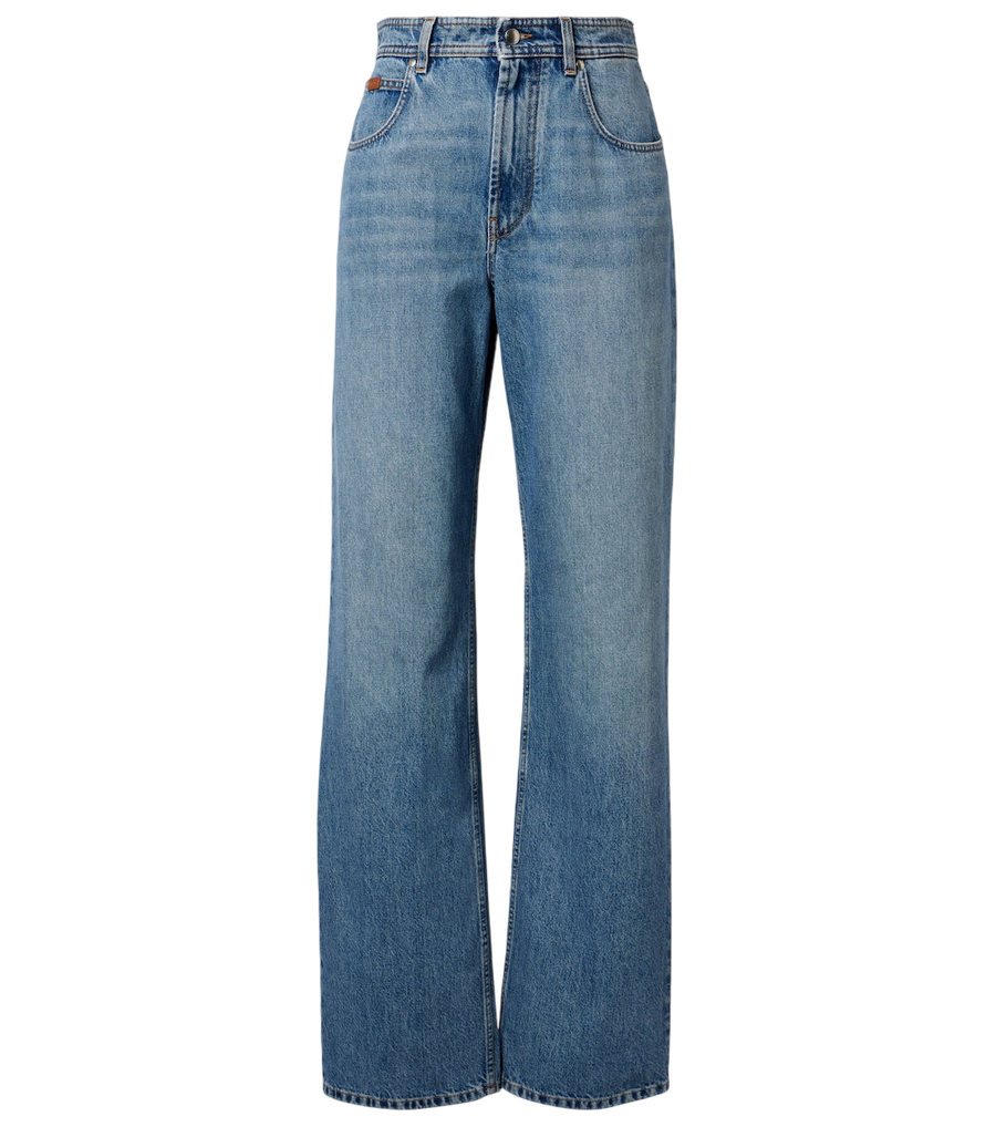 Tod's Jeans a gamba larga a vita alta