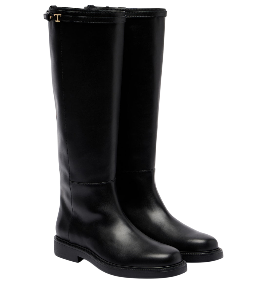 Tod's Leather knee-high boots