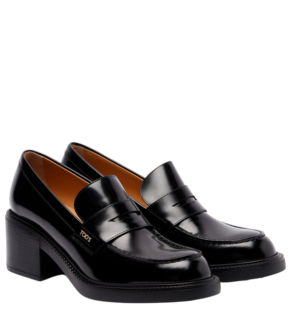 Escarpins mocassins en cuir Tod's