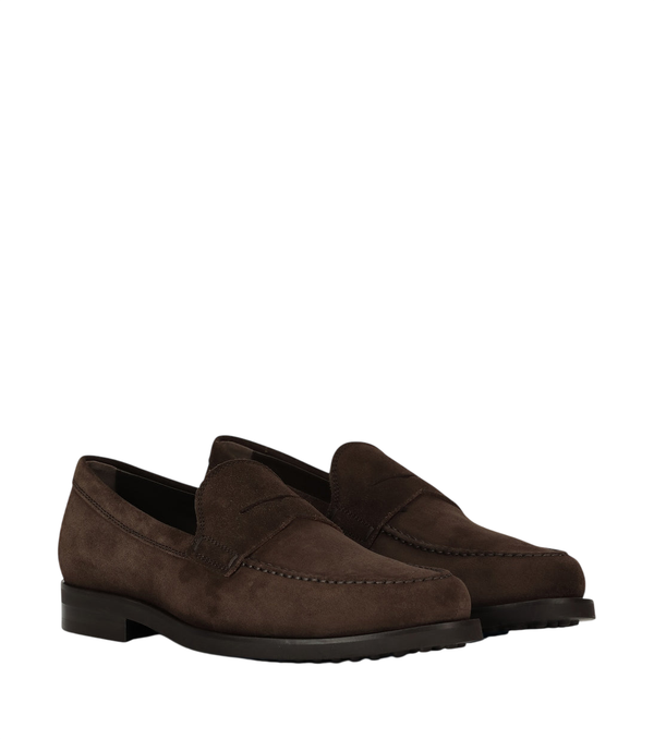 Tod's Suede penny loafers