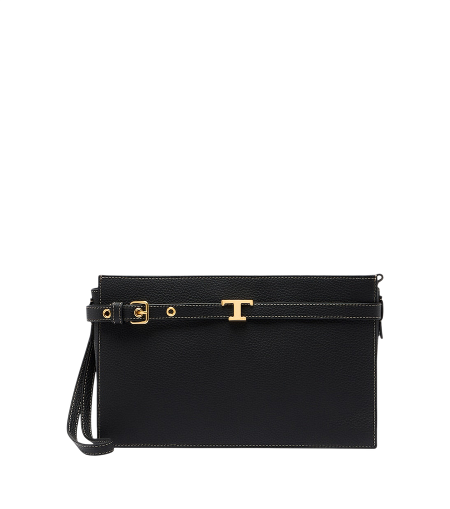 Tod's T Signature Pequena carteira de couro