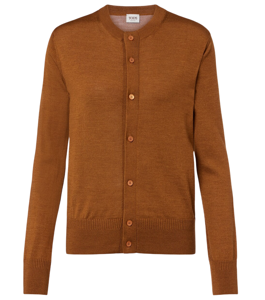 Tod's Wool and silk-blend cardigan