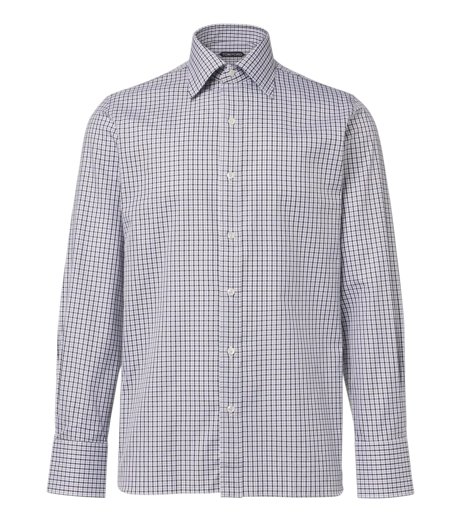 Tom Ford Checked cotton shirt