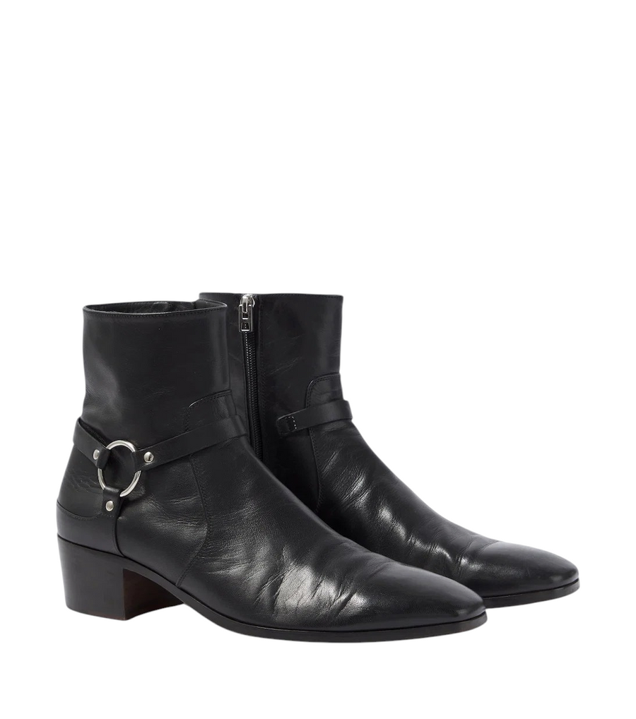 Tom Ford Clint leather ankle boots