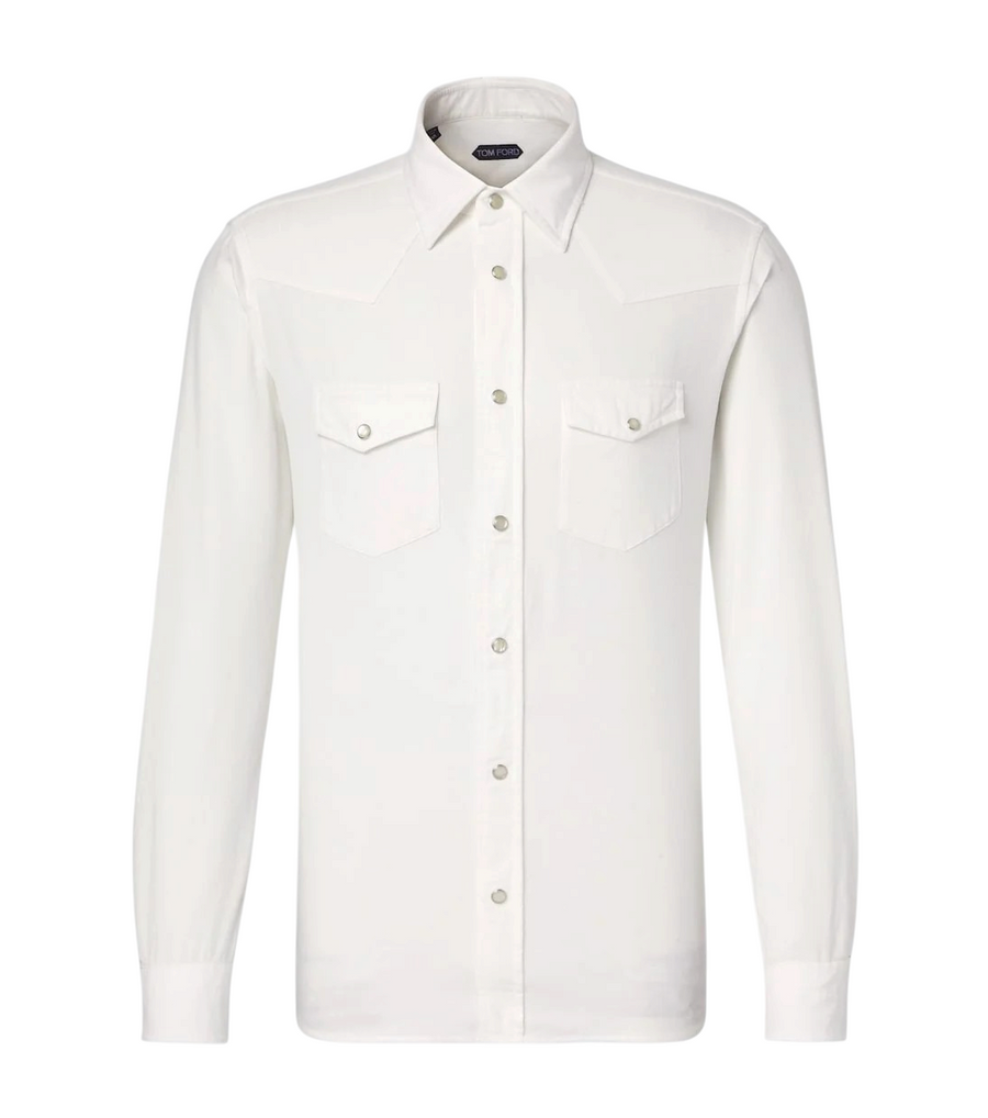 Tom Ford Cotton corduroy Western shirt