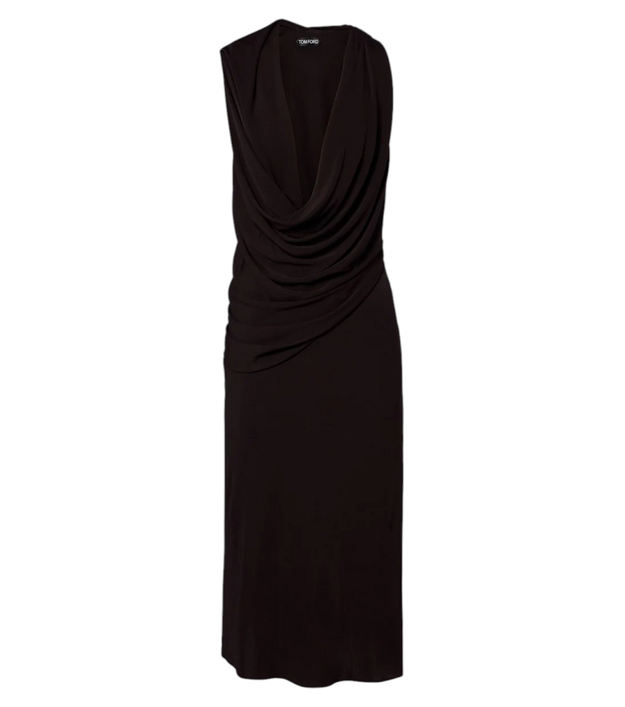 Tom Ford Crêpe Jersey Midi Dress