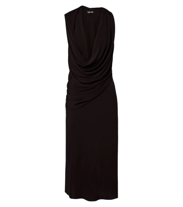 Tom Ford Crêpe Jersey Midi Dress