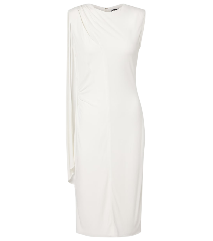 Tom Ford Cutout crepe jersey midi dress