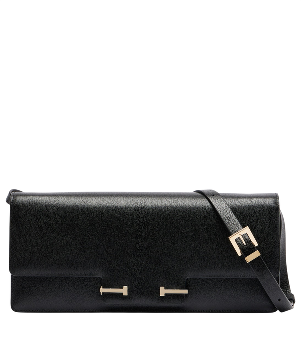 Tom Ford Double T leather shoulder bag