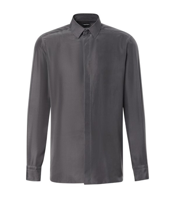 Tom Ford Enzyme silk twill shirt