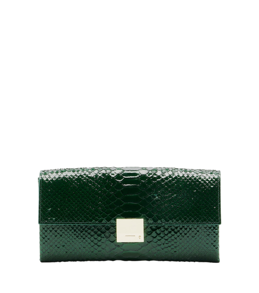 Pochette Tom Ford Jean Small en cuir effet serpent