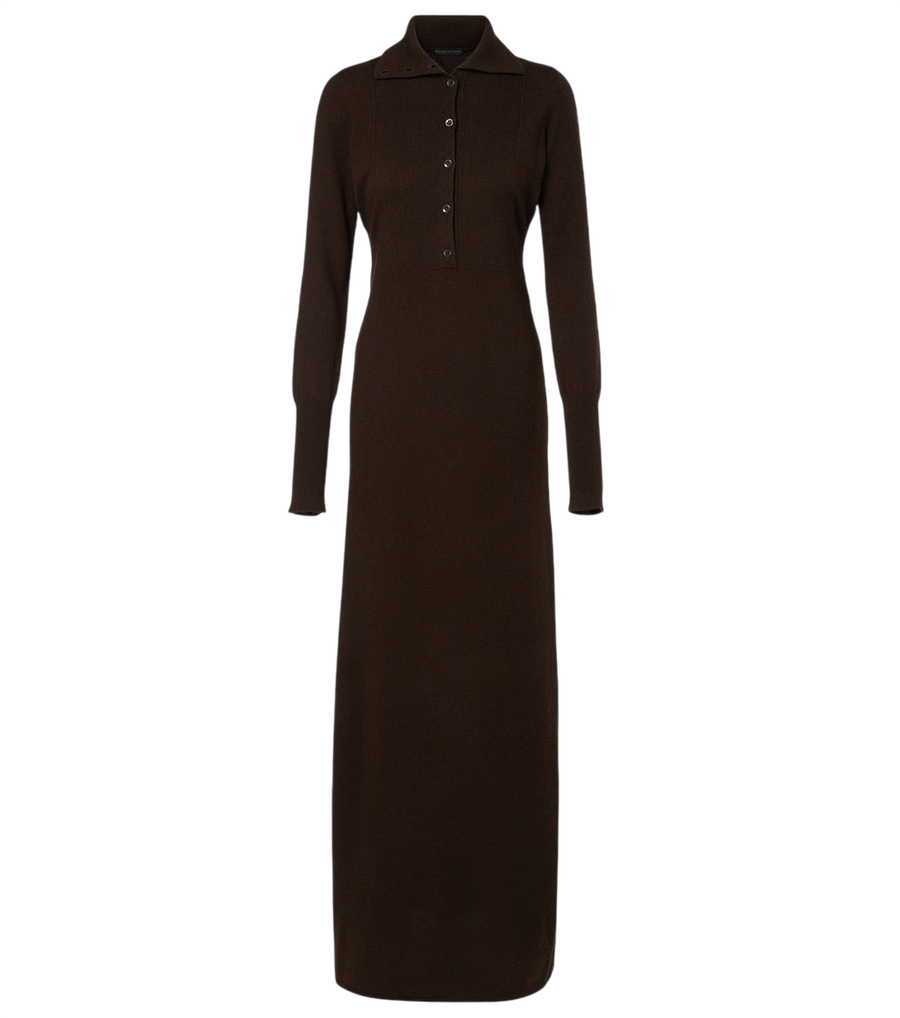 Tom Ford Knitted cashmere maxi dress