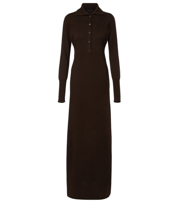 Tom Ford Knitted cashmere maxi dress